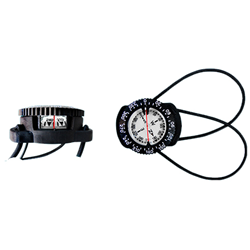 Compass On Bungee Wrist Mount